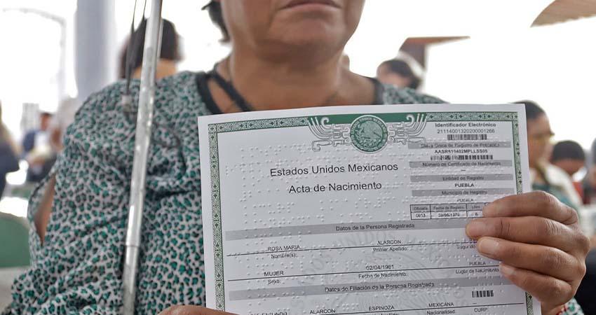 Llevarán a cabo campaña gratuita de registro extemporáneo de nacimientos