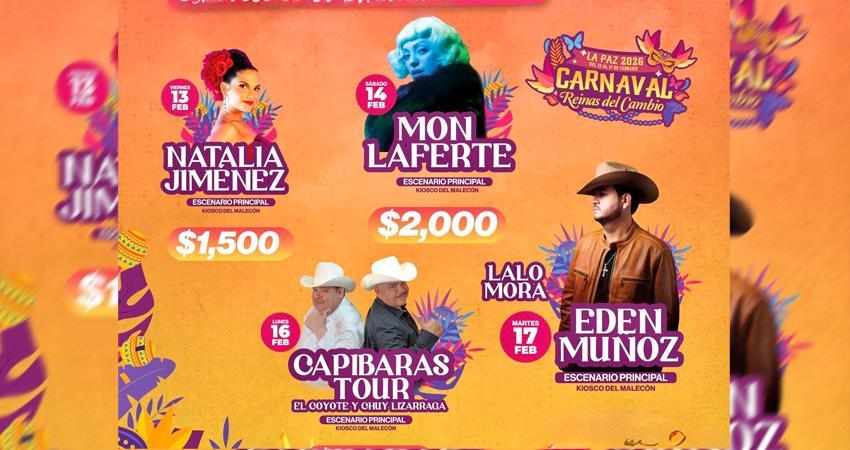 Este viernes arranca la venta de boletos para Zona Fan del Carnaval La Paz