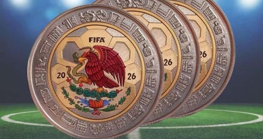 Sheinbaum propone al Congreso acuñar tres monedas conmemorativas por Mundial 2026