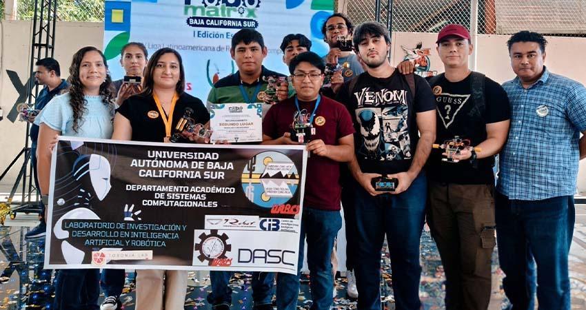 Equipos estudiantiles de UABCS representarán a BCS en el certamen continental de robótica