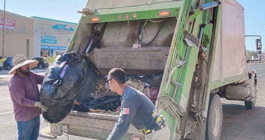 Recolecta Dirección de Sustentabilidad 2,350 toneladas de basura en la ciudad