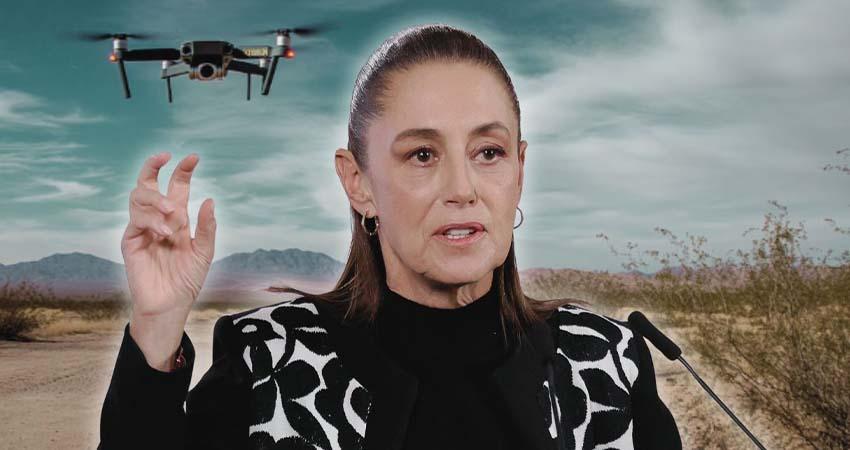 Sheinbaum asegura que “no hay información de uso de drones” tras cierre aéreo en El Paso, Texas