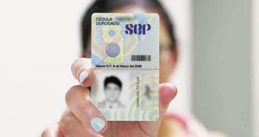 Cédula profesional deja de ser documento de identificación oficial
