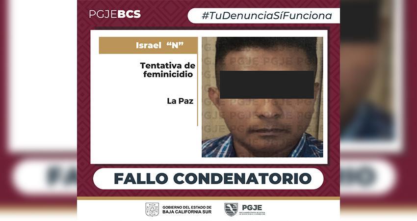 Encuentran culpable a Israel “N” por tentativa de feminicidio