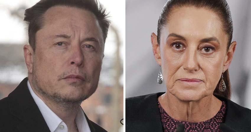 Sheinbaum descarta denunciar a Elon Musk y pide abrir debate en México sobre redes sociales