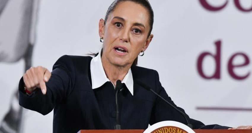 Estamos trabajando con EU para temas de inseguridad, responde Sheinbaum a Trump