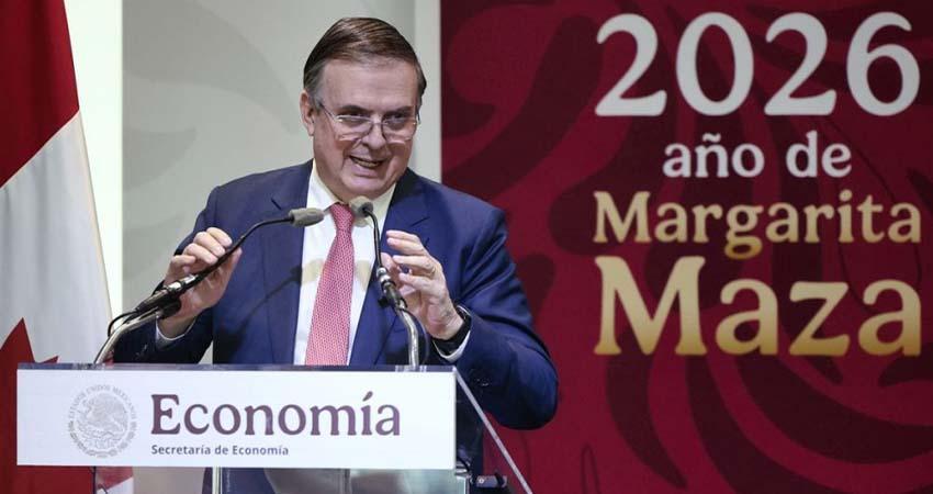 Ebrard viaja a EU para primera ronda de revisión del TMEC