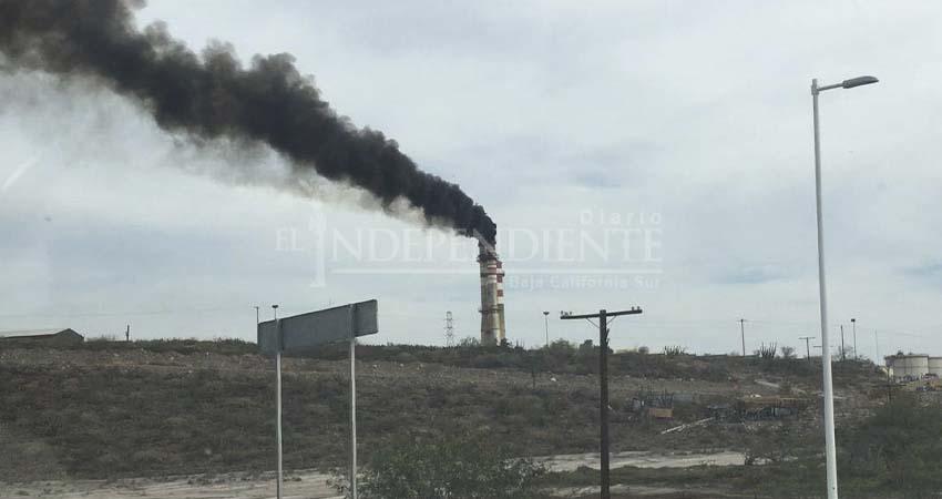 Ante contaminación de termoeléctricas en La Paz, justifica Milena Quiroga falta de filtros comprometidos en el sexenio de AMLO