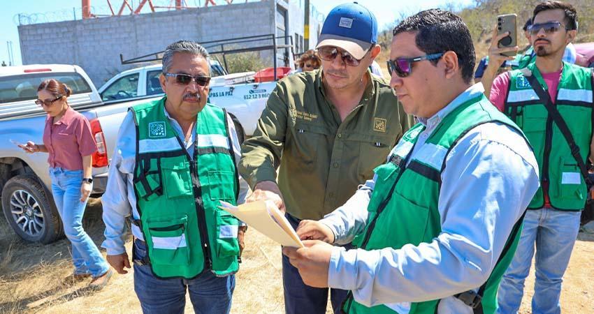 OOMSAPAS La Paz supervisa obras en Todos Santos y El Pescadero