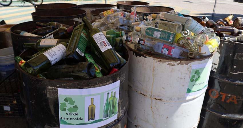 Más de una tonelada de vidrio se recolectó en la Mega Jornada de Acopio “Más que Reciclar”