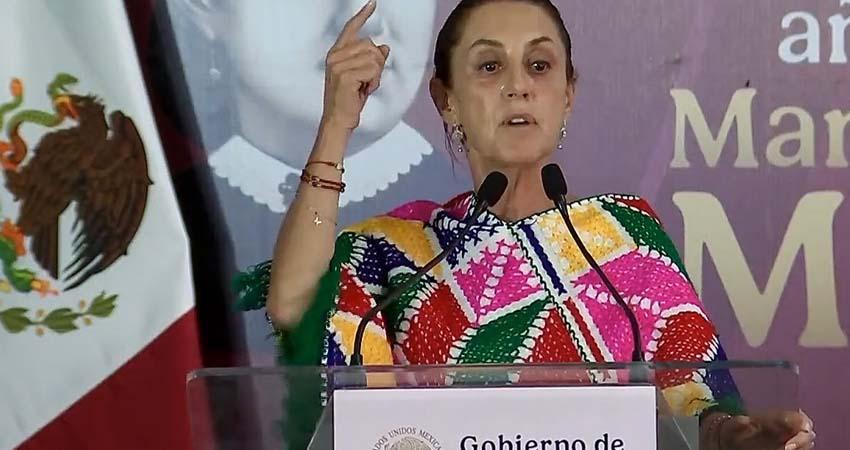 'La última vez que entraron se llevaron la mitad del territorio': Sheinbaum sobre injerencia de EE.UU.