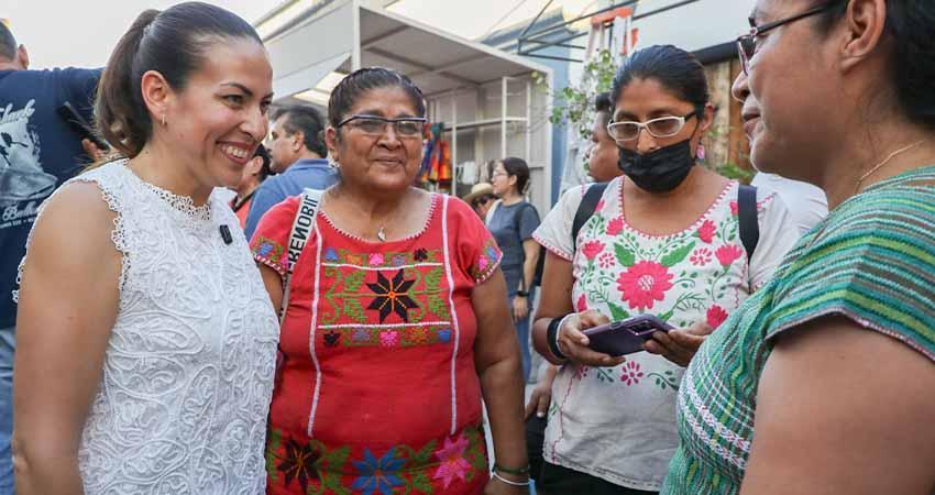 En La Paz se promueve el trabajo honesto, mesas de diálogo y acuerdos: Milena Quiroga