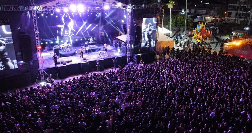 Con éxito concluyó el festival Rock Fundación La Paz 2026
