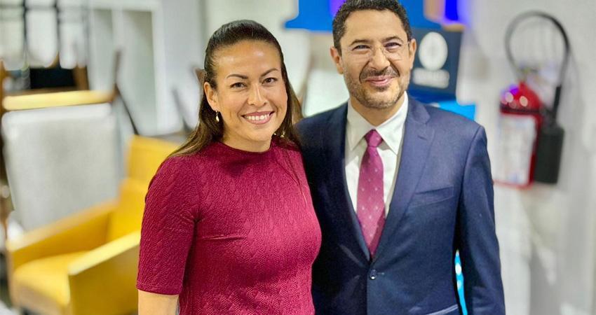 Milena Quiroga y Martí Batres revisan agenda de salud para BCS: Hospitales Issste y atención digna