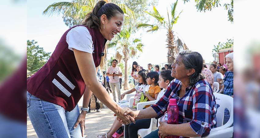 Ayuntamiento de La Paz atiende necesidades de agua; Milena Quiroga prioriza atención en zona rural