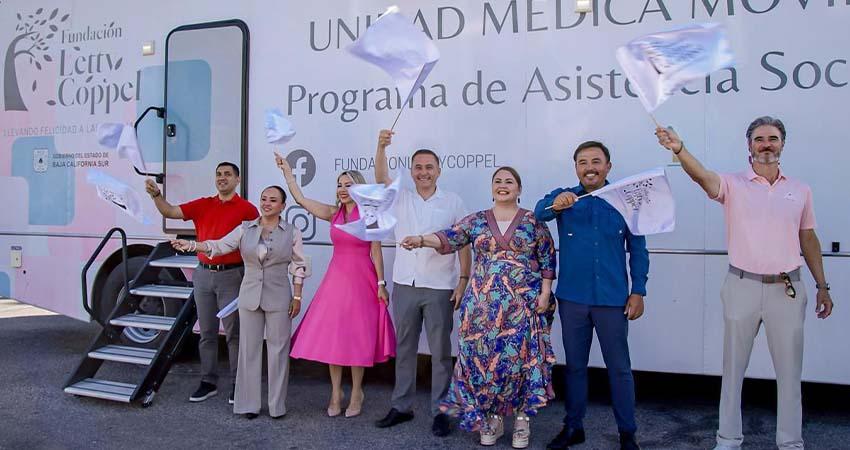 Gobierno Municipal de La Paz fortalece atención médica con unidad móvil en coordinación con Fundación Letty Coppel