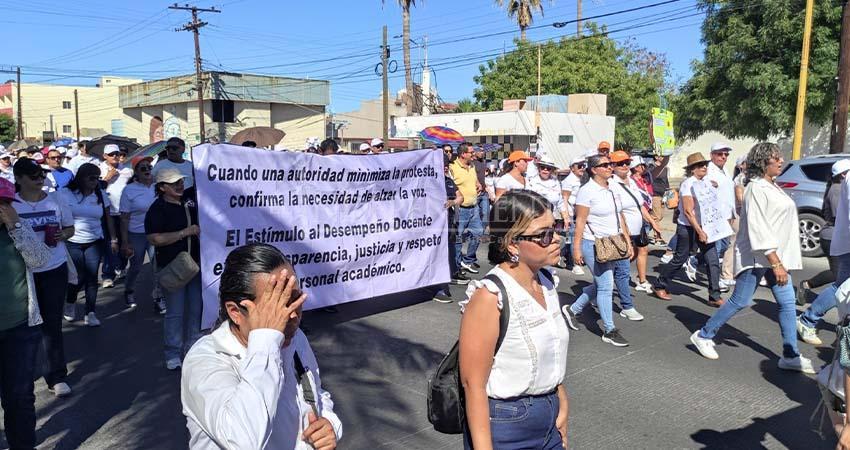 SNTE mantiene paro estatal dos días más; evaluarán avances