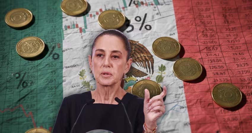 Moody’s prevé que el gobierno de Sheinbaum lleve la deuda pública a un 55% del PIB en 2028