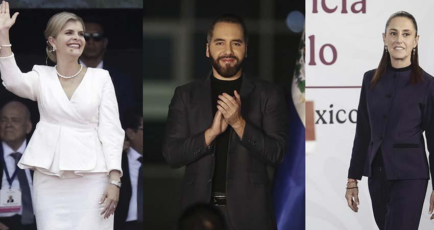 Bukele y Sheinbaum lideran aprobación presidencial en Latinoamérica, Balcázar sigue último