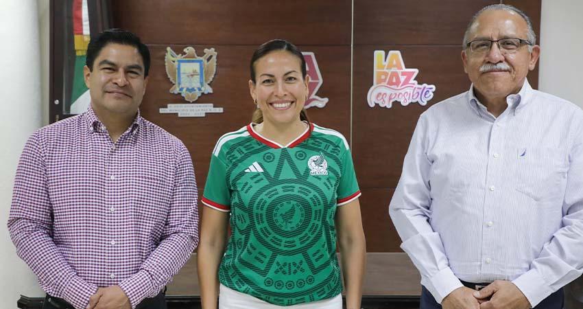 Se reúne Milena Quiroga con el rector de UABCS y el nuevo Director del Instituto Tecnológico de La Paz
