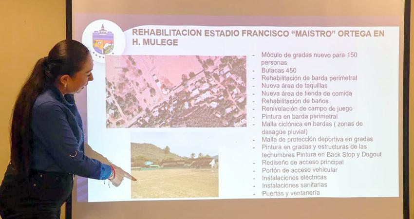 Impulsa Edith Aguilar nuevas obras para el desarrollo de Mulegé