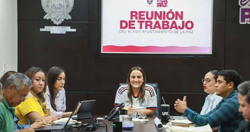 Atiende Gobierno Municipal de La Paz a vecinos de Campestre Mezquitito, 28 de Octubre y 1ro de Mayo