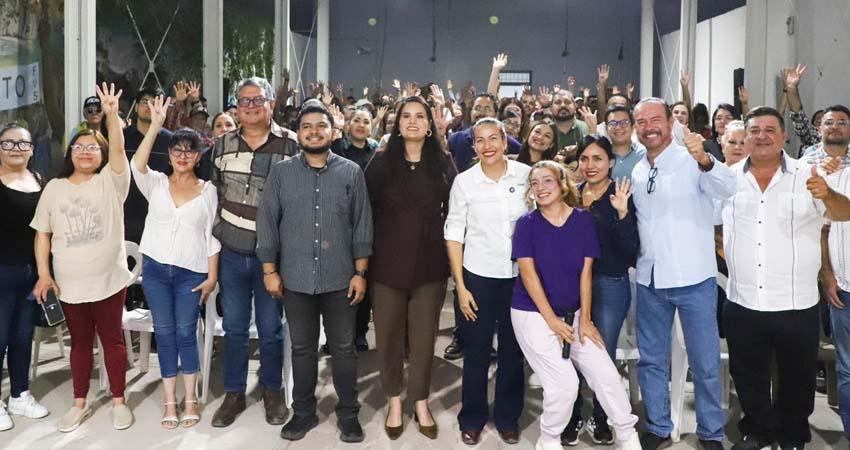 Morena se fortalece desde el territorio: Milena Quiroga