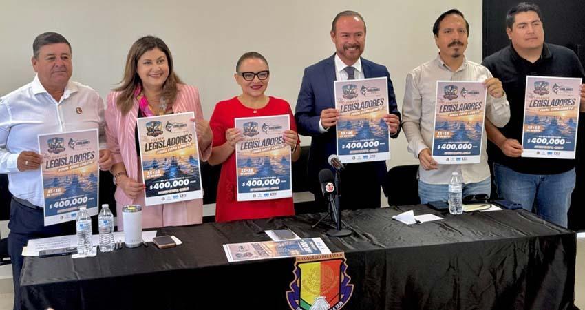 Con una bolsa estimada de 400 mil pesos, anuncian el “2. ° Torneo de Pesca Deportiva Legisladores de Sudcalifornia”