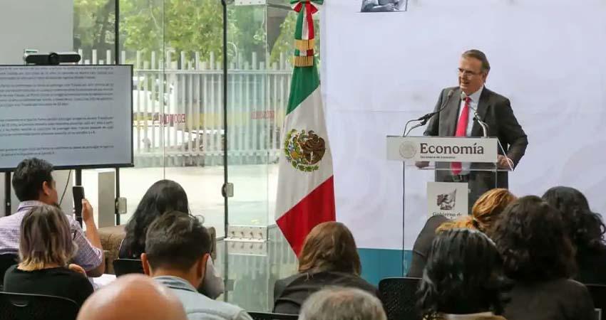 Ebrard descarta que inversión extranjera se afecte por la revisión anual del TMEC