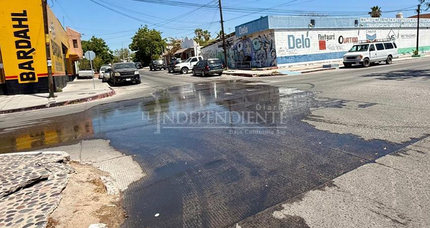 Más agua en la red mantendrá las fugas en La Paz: OOMSAPAS