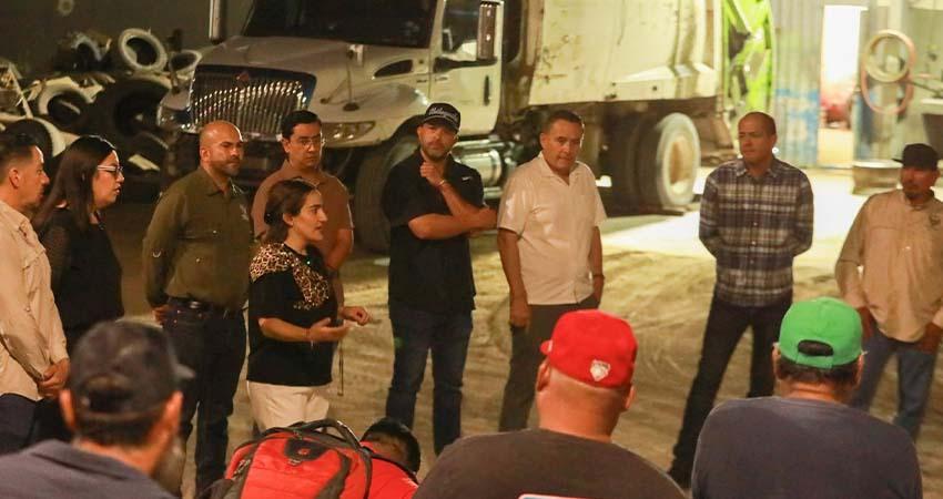 Fortalece Ayuntamiento de La Paz condiciones laborales para personal de recolección