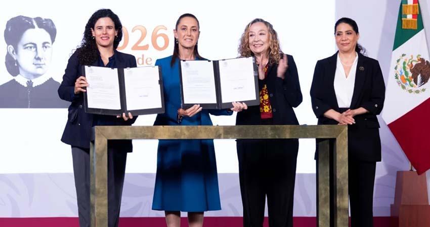 Sheinbaum envía al Congreso ley para homologar el feminicidio en todo México