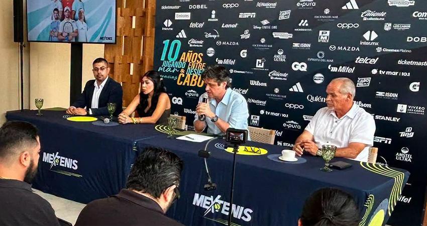 Se consolida Los Cabos como líder en turismo deportivo tras 10 años del Mifel Tennis Open
