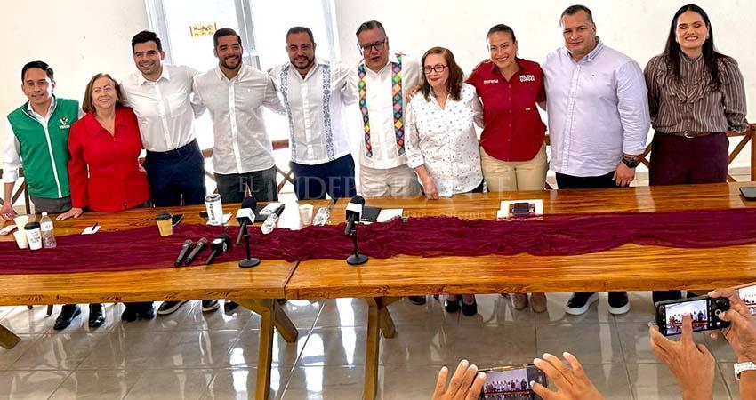 Enlace nacional de Morena llama a un “borrón y cuenta nueva” entre aspirantes en BCS