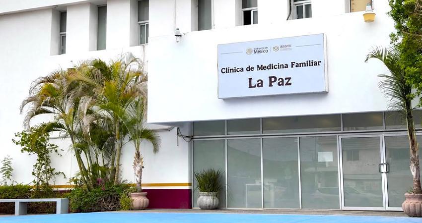 Inicia ISSSTE trabajos de ampliación de farmacia en Clínica de Medicina Familiar de La Paz