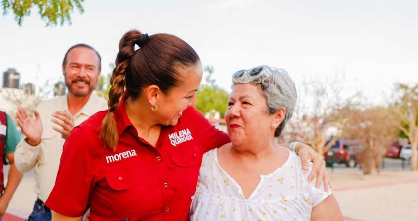 La transformación se fortalece escuchando al pueblo: Milena Quiroga