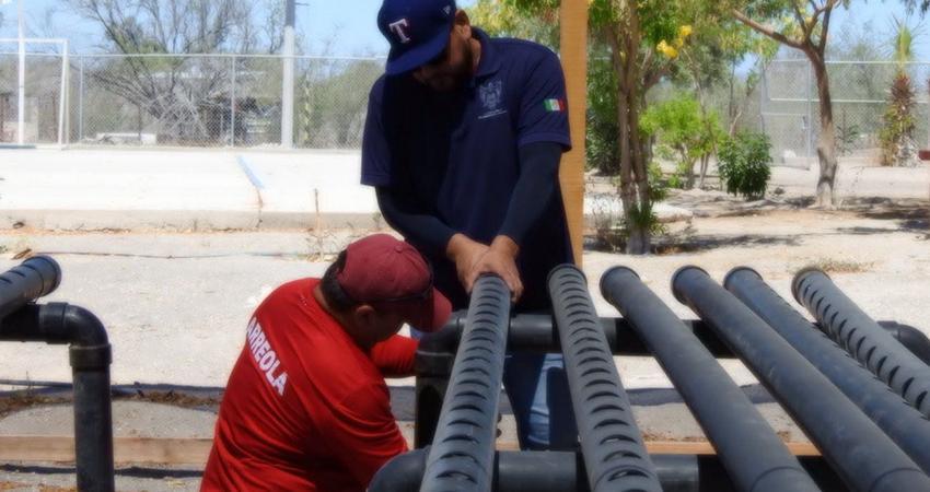 Ayuntamiento La Paz impulsa en Los Dolores producción de alimentos sostenibles
