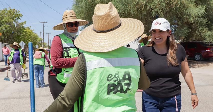 Retiran más de 30 toneladas de residuos y rehabilitan espacios públicos en colonia La Fuente