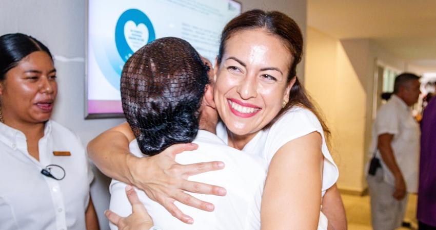 Reconoce Milena Quiroga a trabajadores del sector hotelero y destaca avances laborales de la cuarta transformación
