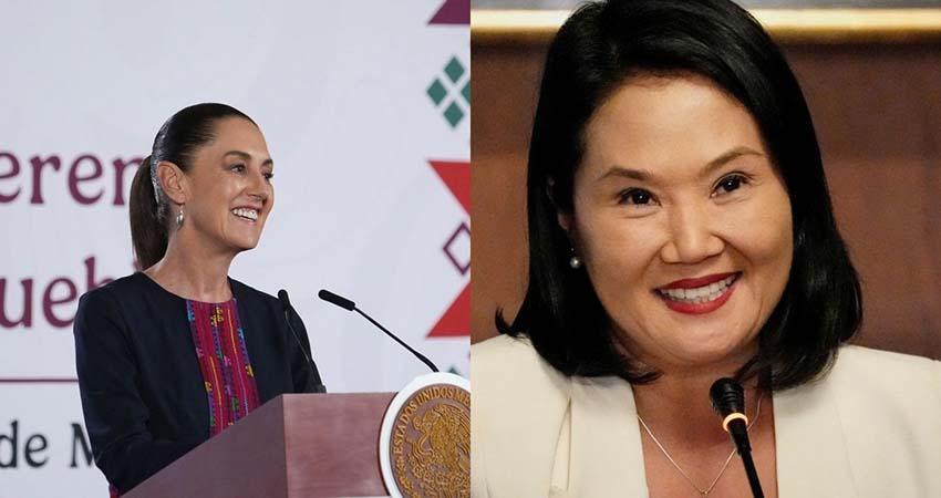 Sheinbaum busca normalizar relación con Perú tras llegada de Keiko Fujimori