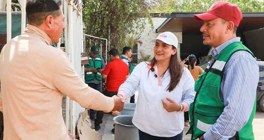 Gobierno de La Paz supervisa suministro de agua en el fraccionamiento Tutus