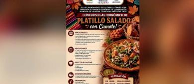 Invitan a participar en el Concurso Gastronómico de Platillo Salado con Camote en La Ribera