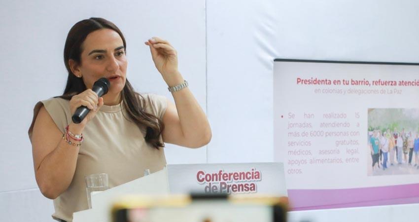 Refuerza Gobierno Municipal de La Paz atención directa a la ciudadanía con el programa “Presidenta en tu Barrio”