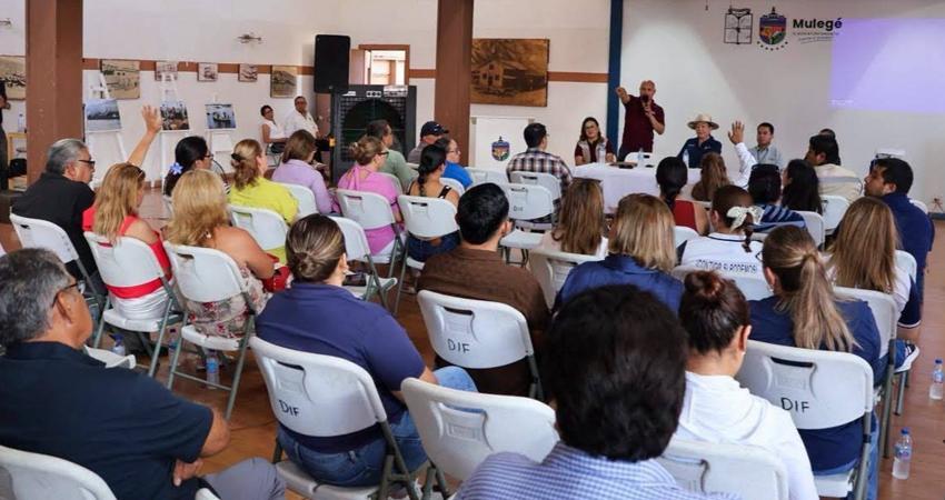 Conforma CEA comité de Contraloría Social para supervisar obra hidráulica en Mulegé