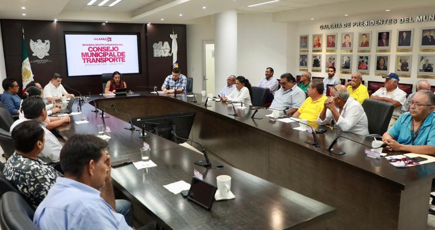Aprueba Consejo Municipal de La Paz actualización de tarifa para el transporte público