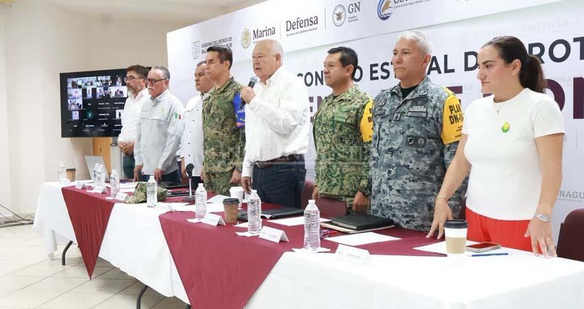 Suspenden clases este lunes en todo BCS y alistan refugios ante avance de Polo