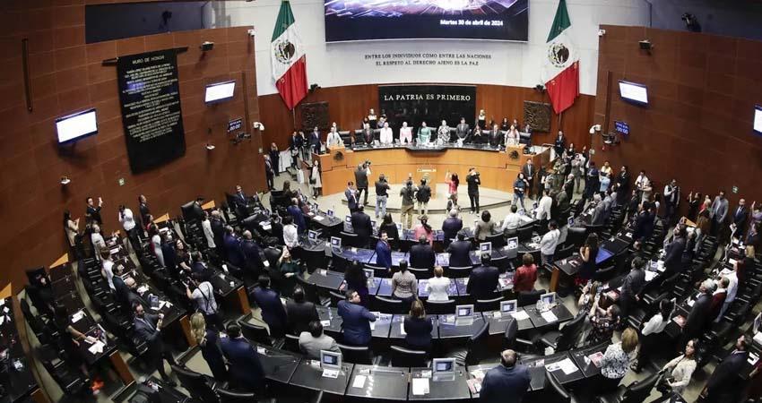 Aprueba Senado reforma que impide tener doble nacionalidad para la Presidencia o gobernatura