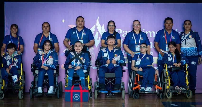 BCS conquista histórico oro en boccia durante la Paralimpiada Nacional 2026