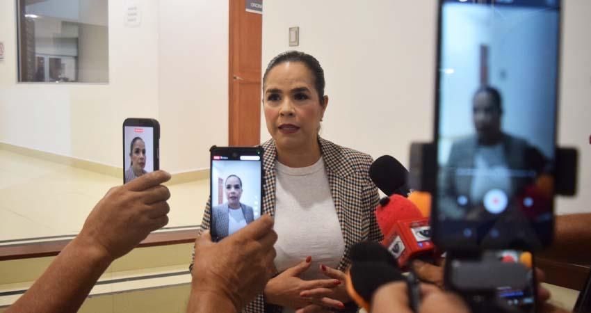Gaby Montoya cierra filas con Manuel Cota tras definición de la coordinación estatal