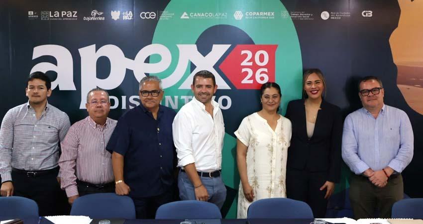 Presentan tercera edición del Distintivo APEX La Paz para reconocer la capacitación laboral